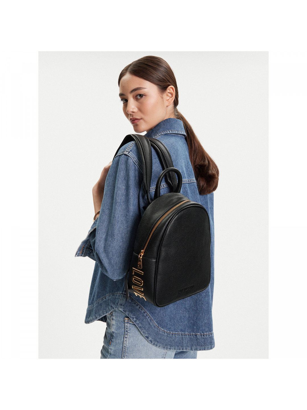Batoh LOVE MOSCHINO JC4030PP1NLT0000 Černá